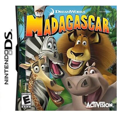 Madagascar For Nintendo DS DSi 3DS 2DS 7E