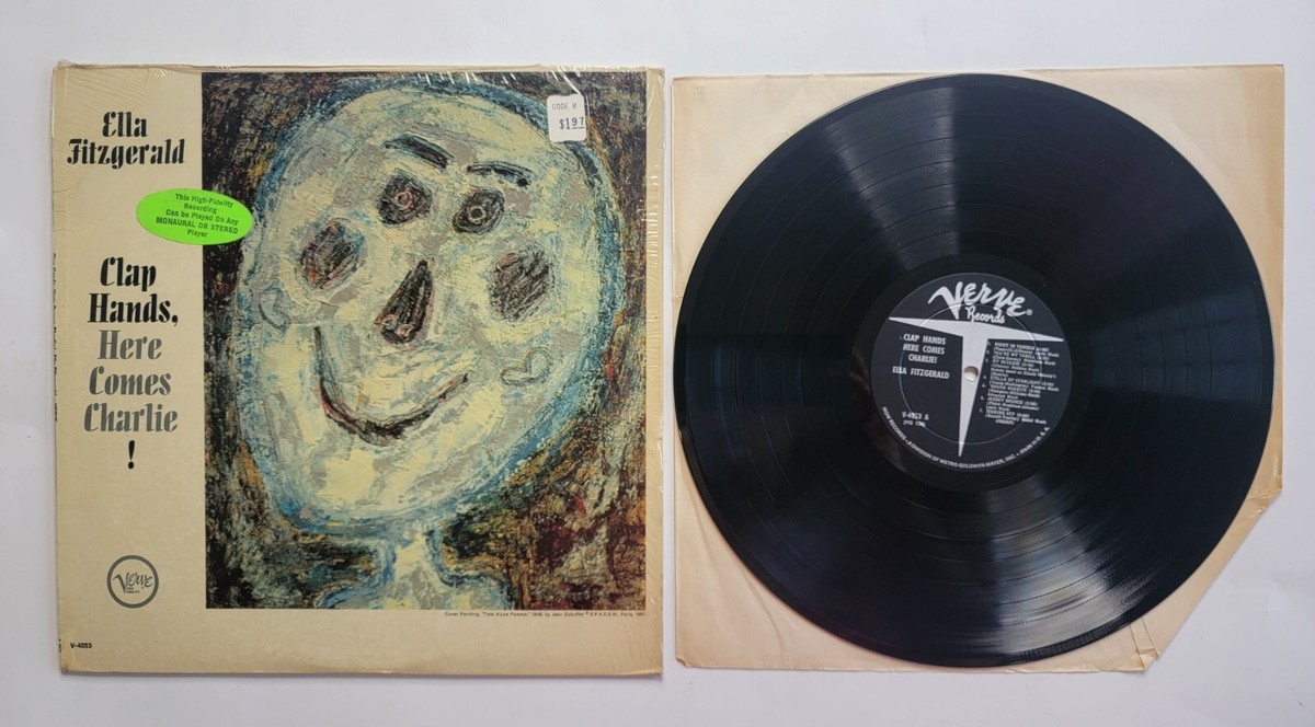 ワールドワイドLP Ella Fitzgerald Clap Hands, Here Comes Charlie! 602458986785 Verve Records /00260 61Kn3HlmBoL._UF1000,1000_QL80_.jpg
