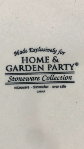Home and Garden party stoneware basketweave beverage pitcher drink dispenser - Picture 8 of 8