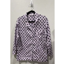 VICTORIA'S SECRET Polka Dot Pajama Top Size XS