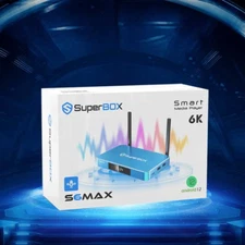 8K SuperBox S6 Max Smart Box TV Streaming Box All Channels HD FAST shipping ! !