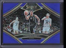 2024 Panini Select WNBA #18 Chelsea Gray Snapshots Blue Prizms RG22 #/49