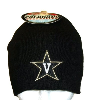 Vanderbilt Commodores University Zephyr Mens Winter Hat Cap Beanie New Ncaa