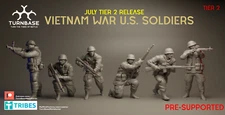 Turnbase Miniatures Vietnam War US Soldiers Bolt Action Cold War 15mm 20mm 28mm