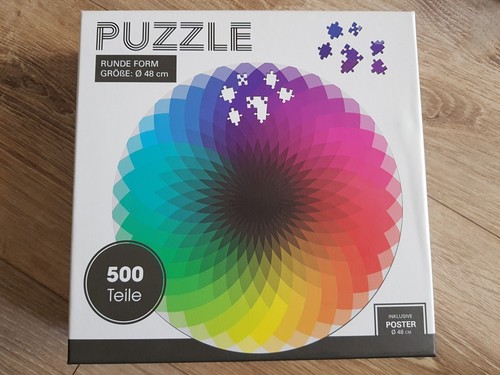 Puzzle rund 48cm 500 Teile