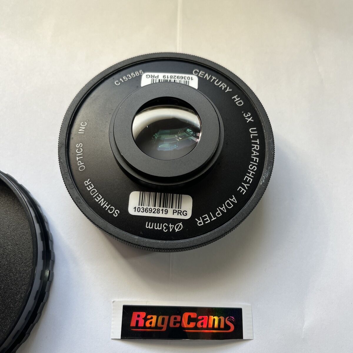 Century Optics .3x 4k Ultra Fisheye Lens Adapter Fish Eye Century Optics .3x 4k Ultra Fisheye Lens Adapter Fish Eye
