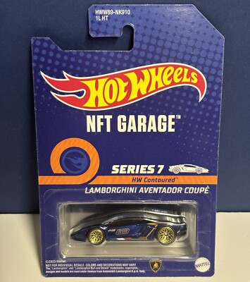 Hot Wheels Garage Series 7 Lamborghini Aventador Ultra Rare NFTH