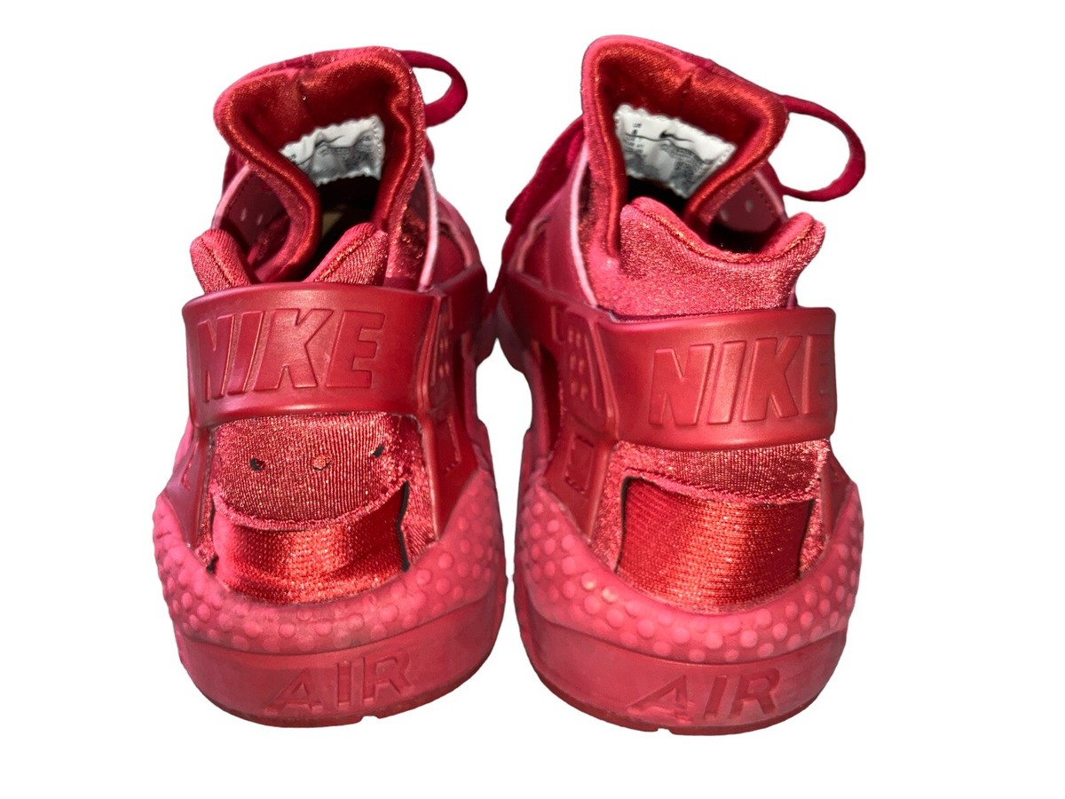 Nike Air Huarache Triple Red Running Shoes Sneakers 318429