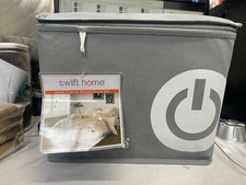 Swift Home Yarn Dyed California/King Duvet Cover Set Bedding New