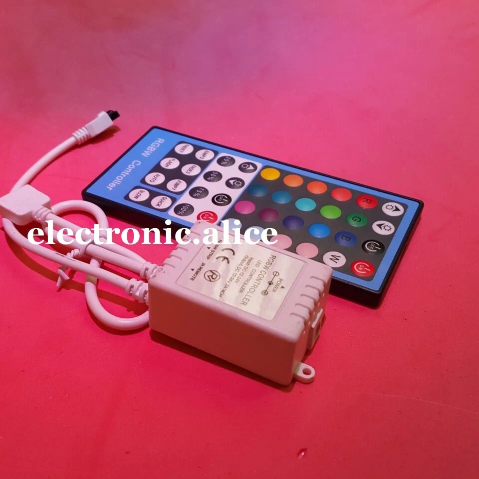 DC12-24V 40 Key 5PIN IR Remote Controller For 3528 5050 RGBW RGBWW LED Strip  - Image 4 of 4