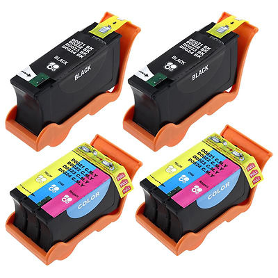 3 Cartuchos De Tinta Compatibles Con Dell V313/V313W/V515W/P513W/P713W