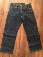 Jeans denim EVISU 2001 n.1 usati in ottime condizioni 38 cm vita 67 cm cucitu...