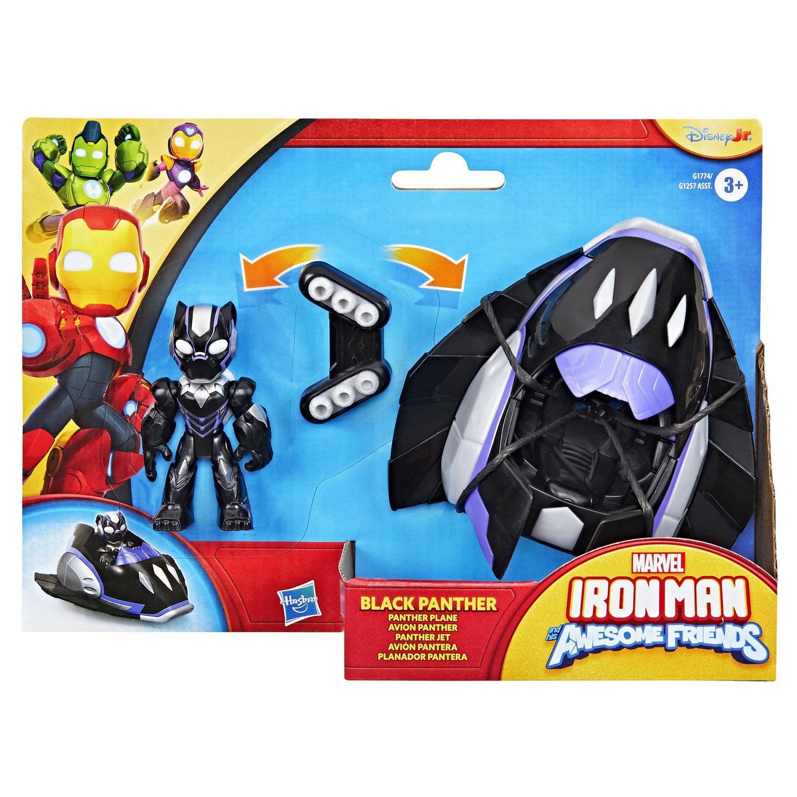 Hasbro Ironman Toy Car with Figure - Marvel Action Figure 5890₽