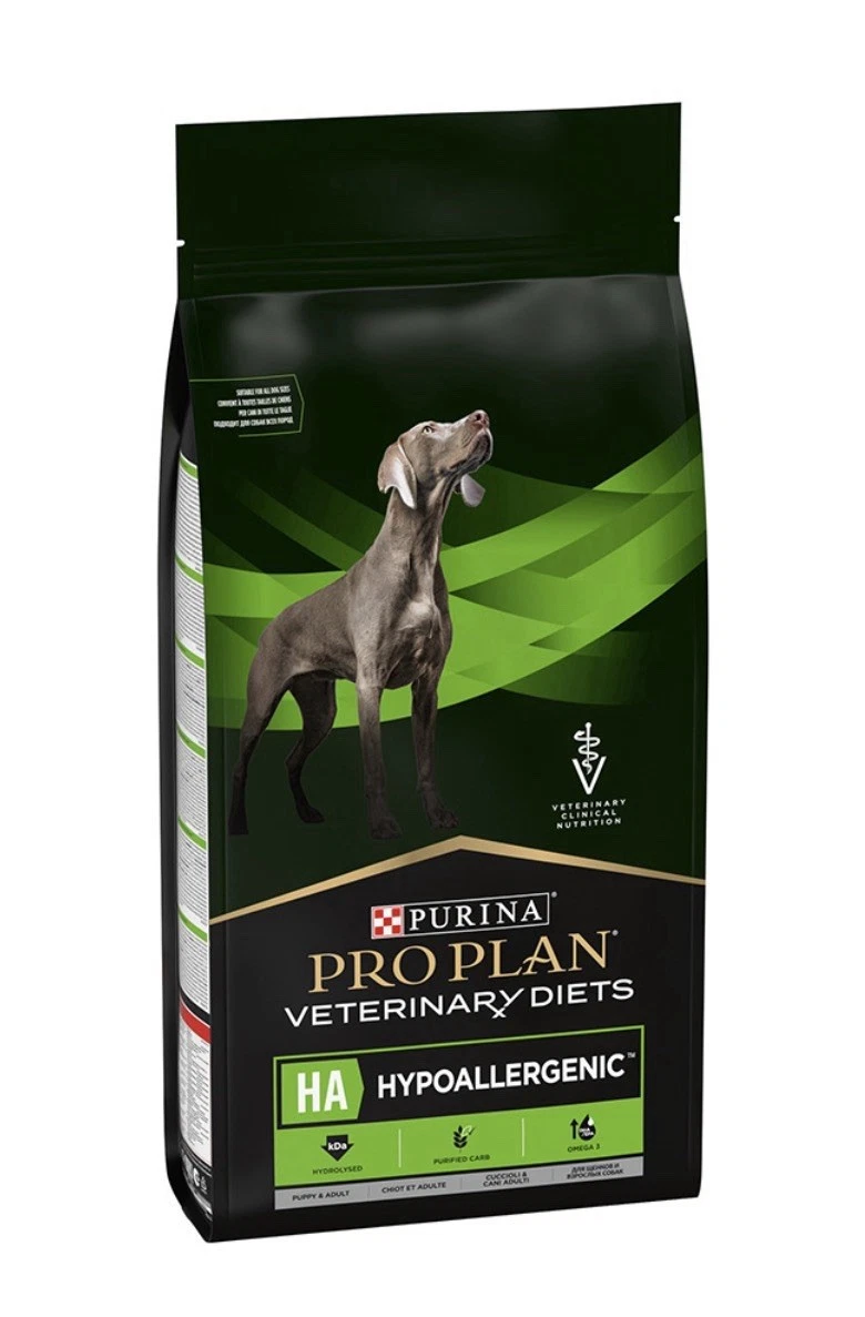 Pro Plan Veterinary Diets HA Hypoallergenic Adult Dry Dog Food 3KG