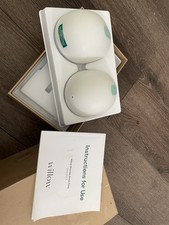 Willow Generation 3 Hands-free Double Electric Breast Pump White w/ Adapter