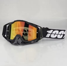 100% Motocross Goggles Black Ready to Ship
