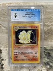 Pokémon TCG Ninetales Base Set Holo Unlimited Rare Card 12/102 CGC 9