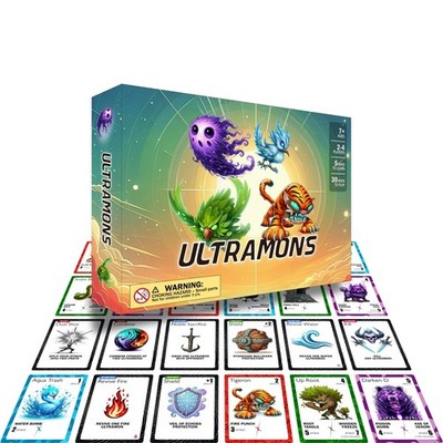 Lite Edition | Compact Monster Battle Card Game | Travel-Friendly Family Stra...