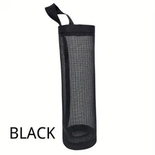 1Pcs Grocery Plastic Garbage Bag Holder Dispenser Hanging Mesh Trash Organizer