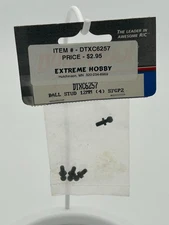 DURATRAX - BALL STUD 12MM (4) SFGP2 - #DTXC6257 - NOS