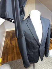 John Varvatos Suit 38R W31r Excellent Condition Black 2 piece