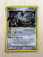pokemon card, rayquaza star, near mint, shini...