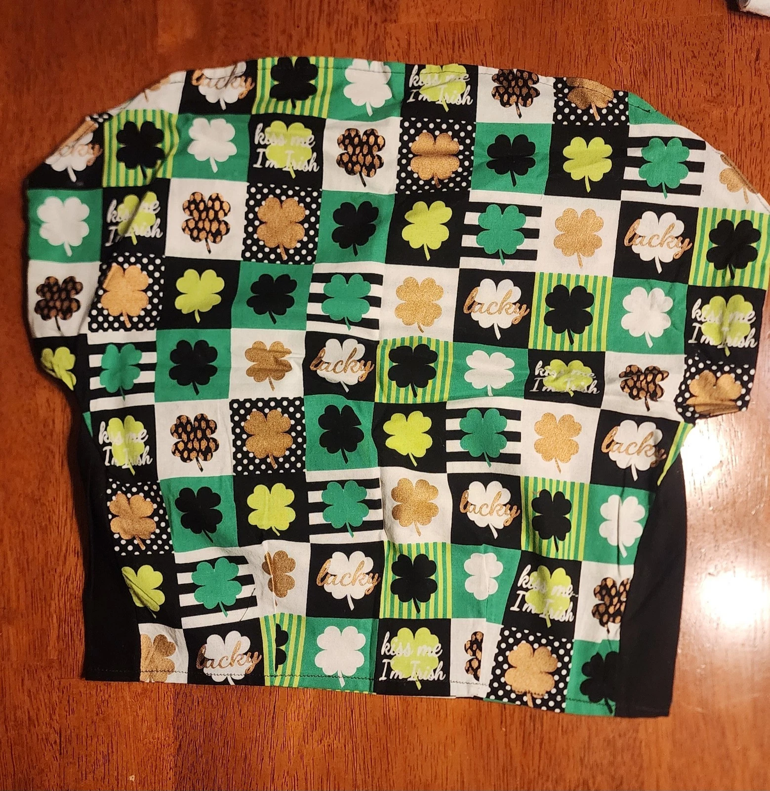 Tula Carrier Cover W/ Drool Pads And Reach Straps St Patricks Print Custom Made