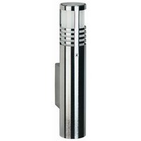 AußEnwandleuchte Typ Nr. 0205, IP44, 1-Flammig, G9 QT14 Max. 40W, Edelstahl / Bo