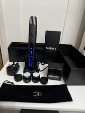 The Beard Struggle Carbon x Heated Beard Brush Straightener with Stand UKPlug