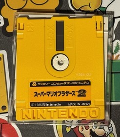 Super Mario Bros. 1 & 2 Famicom Disk System CIB Japan Import US Seller TESTED