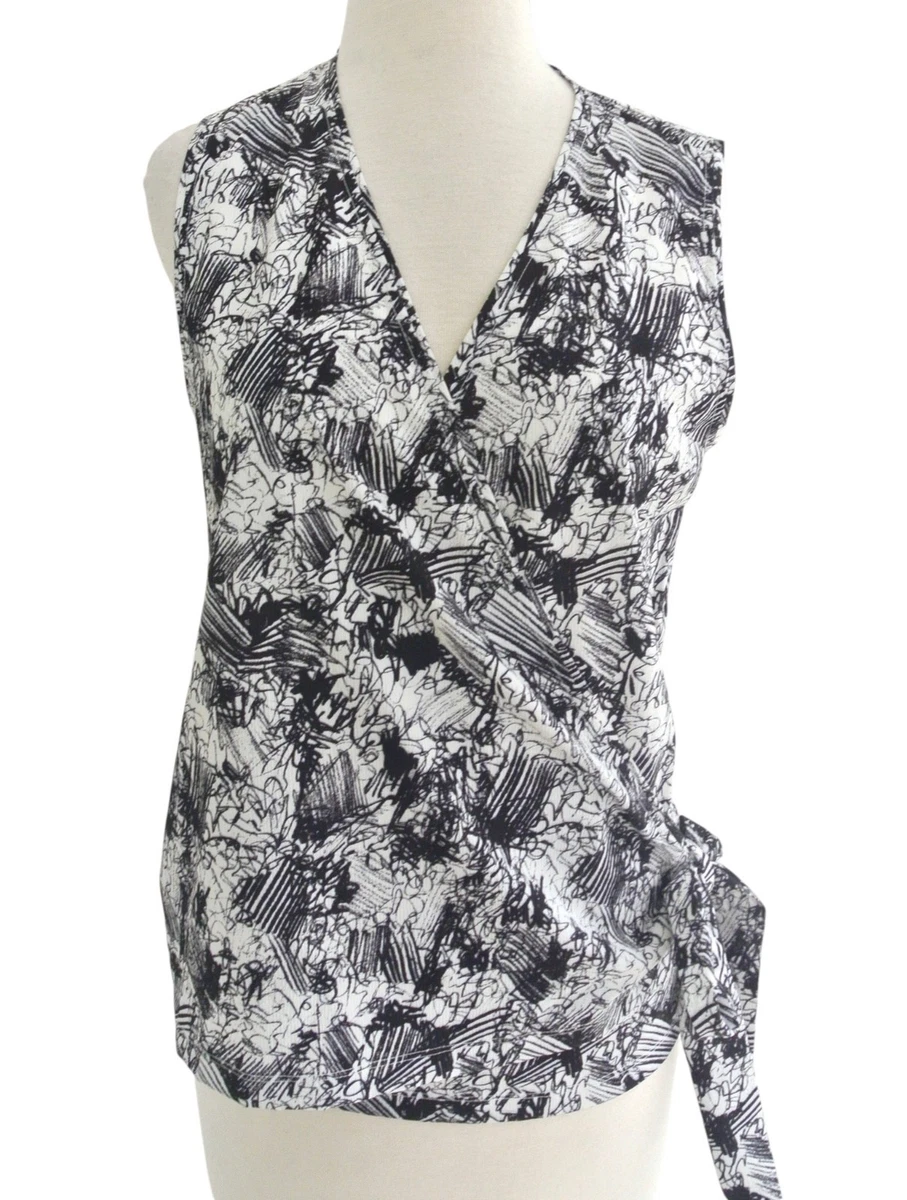 トップス DAMIR DOMA 11SS Tie-Dye Cut-Off Shirt DAMIR DOMA Scratch print sleeveless Thisa wrap top NWT sz M | eBay