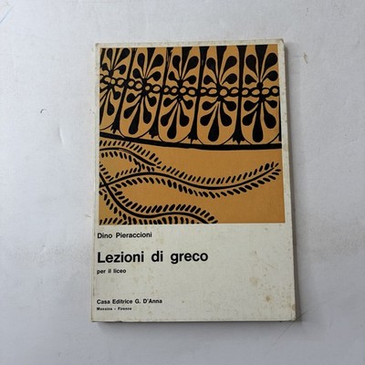 Dino Pieraccioni Lezioni di greco ed G D Anna