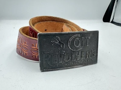 Leather Cowboy & Western Vintage Belt Buckles for sale | eBay display picture 1