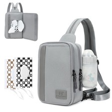 Best MYHOZEE Sling Bag Crossbody Backpack Purse - 2 in 1 Nylon Cross Body Diaper