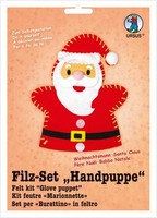 Bastelset Filzset Handpuppe Weihnachtsmann Basteln Weihnachten Filz Set Neu