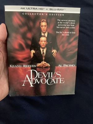 The Devil’s Advocate 4K + Blu-Ray BRAND NEW SEALED! w/SLIPCOVER! - Bild 1 von 3