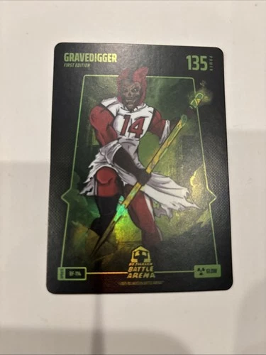 2025 Bo Jackson Battle Arena Update BATTLE FOIL GLOW # BF-114 GRAVEDIGGER Diggs