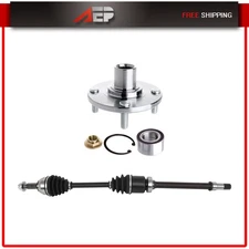 For 2000-2011 Ford Focus 2.0L 1 X Front Right CV Axle Shaft & Wheel Bearing Hub