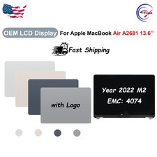 OEM LCD Display Screen Digitizer For Apple MacBook Air A2681 M2 13.6in 2022