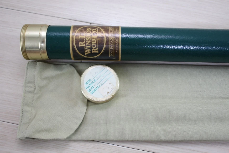 Winston IM6 904-2 Fly Rod 9' 4wt 2pc G.Loomis Blank – Near Mint Condition D37 - Image 4 of 4