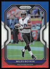 2020 Panini Prizm #40 Miles Boykin Prizm Red White and Blue