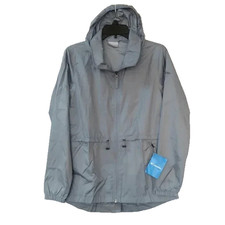 Columbia Women's Spring Fresh Windbreaker Jacket, Small - Cirrus Grey, Auth.
