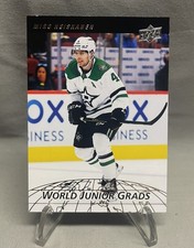 22-23 UD Series 2 Hockey World Junior Grads WG-23 Miro Heiskanen