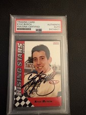 2002 Choice Rising Stars Kyle Busch NASCAR Signed RC Rookie Card PSA/DNA Slabbed