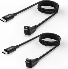 2 Pack Charger Cable for Watch 3.3ft Right Angle USB Charging Cord