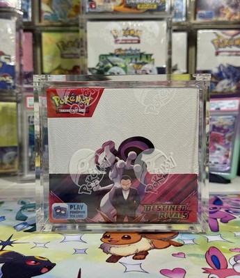Pokemon Magnetic Booster Box Acrylic Case Pokemon Card Protective Display