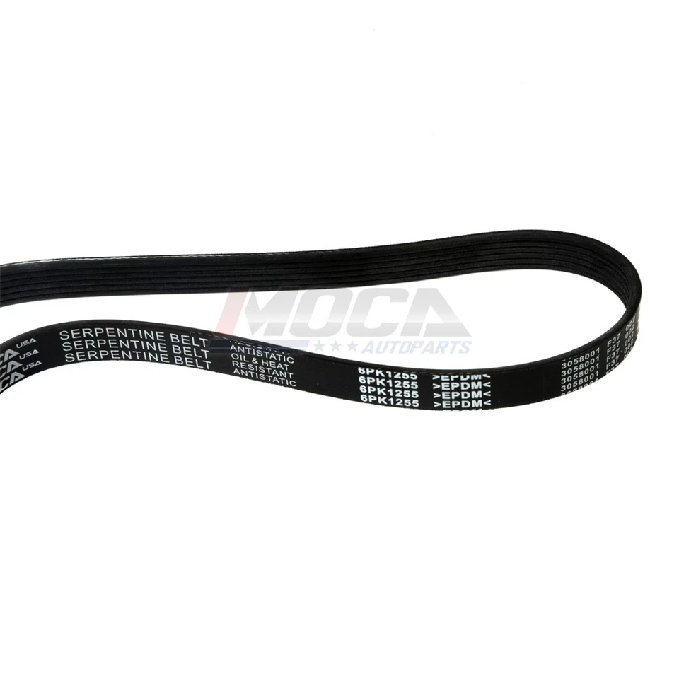 Serpentine Belt & Tensioner for 11-16 Scion tC 09-18 Toyota Camry RAV4 2.5L - Image 4 of 4