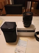 Sigma 24-105mm f/4 DG OS HSM Art Lens for Sigma SA Mount MINT