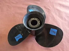 ALUMINUM 14" X 10P MERCURY BLACK MAX PROP, 48-854342A45 10P, FLO TORQ, P11086