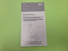 Wii Remote Operations Manual, gaming controller owners guide - 3 languages
